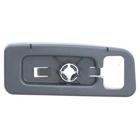 Piastra specchietto Tipo piastra inferiore termica con vetro lato guida - sx