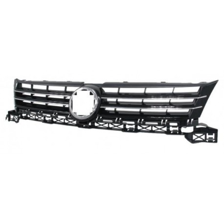 Griglia mascherina radiatore cromata - nera