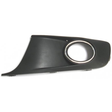 Griglia paraurti anteriore con cornice fendinebbia cromata sx