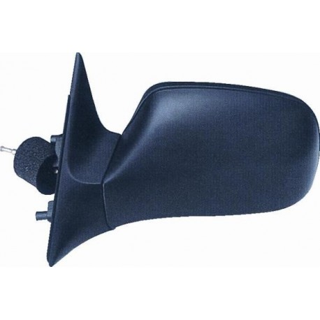 Retrovisore con leva asferico nero sx