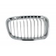 Griglia mascherina radiatore anteriore cromata - bianca versione Urban dx