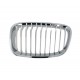 Griglia mascherina radiatore anteriore cromata - bianca versione Urban sx