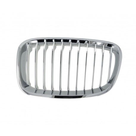 Griglia mascherina radiatore anteriore cromata - bianca versione Urban sx