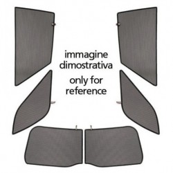 Kit tendine privacy Honda Civic 5 porte 03/2017 in poi