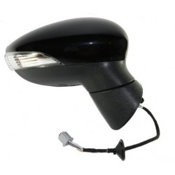 Retrovisore elettrico asferico con freccia verniciabile dx