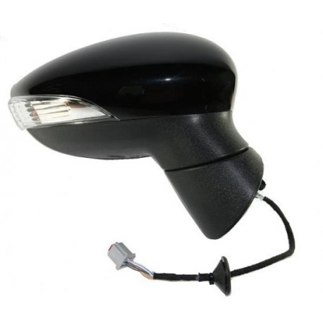 Retrovisore elettrico asferico con freccia verniciabile dx