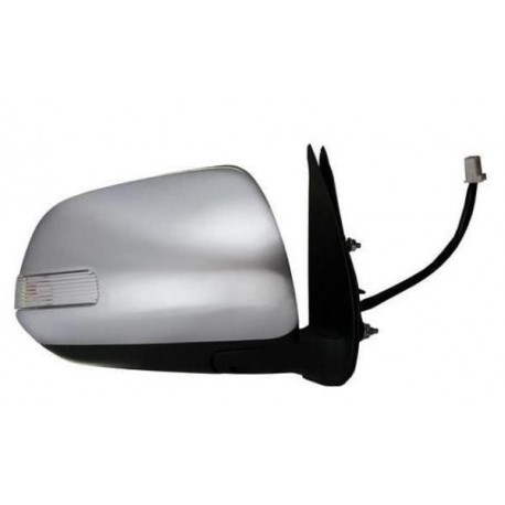 Retrovisore elettrico con freccia cromato dx