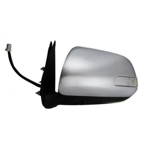 Retrovisore elettrico con freccia cromato sx