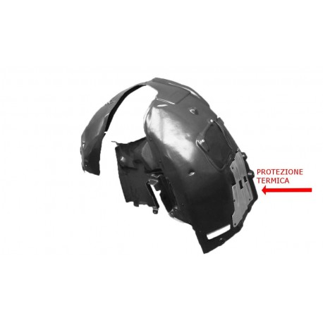 Riparo passaruota locaro parasassi anteriore versione M-Tech sx