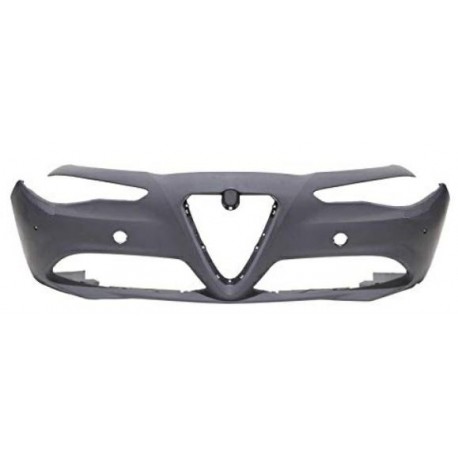 Paraurti anteriore verniciabile con fori park distance control