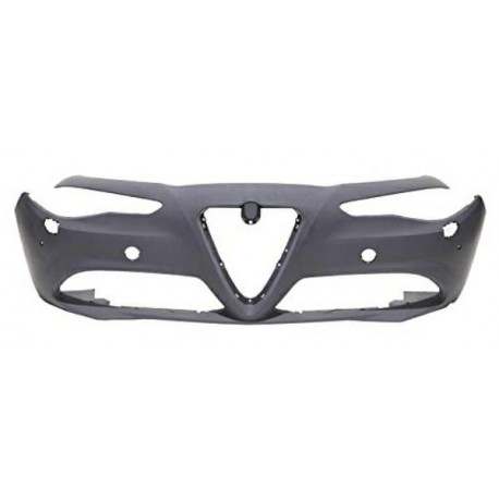 Paraurti anteriore verniciabile con fori lavafari e park distance control