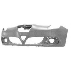 Paraurti anteriore verniciabile con tracce fori lavafari e sensori