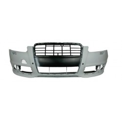 Paraurti anteriore verniciabile con fori lavafari e sensori