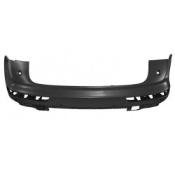 Paraurti posteriore superiore verniciabile con fori sensori versione S-Line