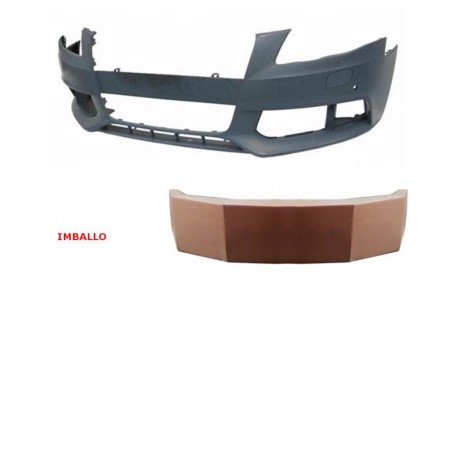 Paraurti anteriore verniciabile con fori lavafari e sensori