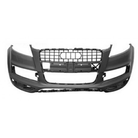 Paraurti anteriore verniciabile con fori lavafari e sensori versione S-Line