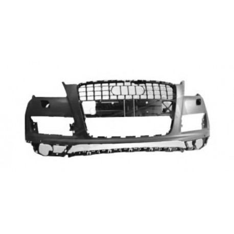 Paraurti anteriore verniciabile con fori lavafari e sensori