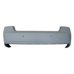 Paraurti posteriore verniciabile con fori park distance control