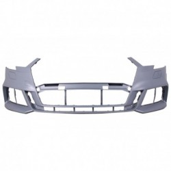 Paraurti anteriore verniciabile con fori lavafari modelli 5 porte|versione S-Line