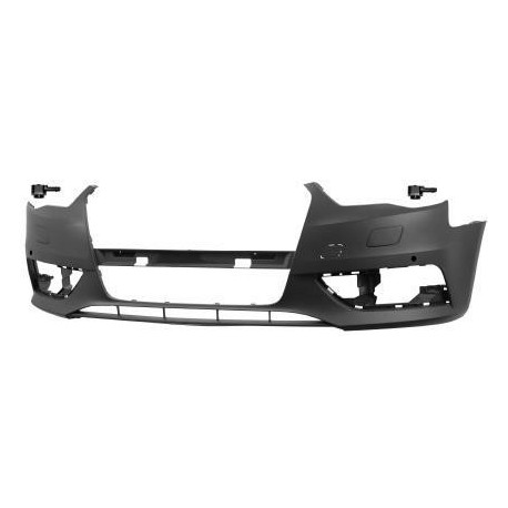 Paraurti anteriore verniciabile con fori lavafari completo di 2 sensori