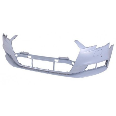 Paraurti anteriore verniciabile con fori park distance control con tracce fori park assist