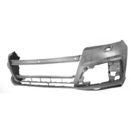 Paraurti anteriore verniciabile con fori lavafari versione S-Line