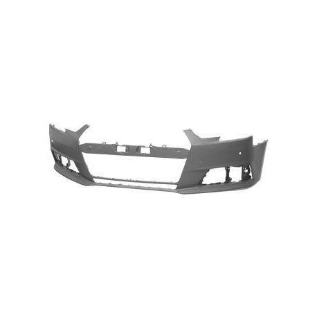 Paraurti anteriore verniciabile con 2 fori sensori