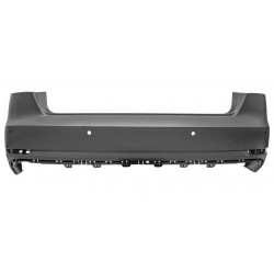 Paraurti posteriore verniciabile con fori sensori e telecamera