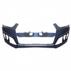 Paraurti anteriore verniciabile con fori lavafari e sensori versione S-Line