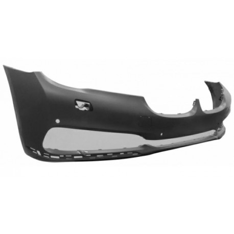 Paraurti anteriore verniciabile con fori lavafari e park distance control e park assist