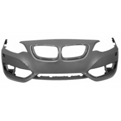 Paraurti anteriore verniciabile con fori lavafari e sensori versione Sport