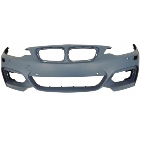 Paraurti anteriore verniciabile con fori lavafari e sensori versione M-Tech