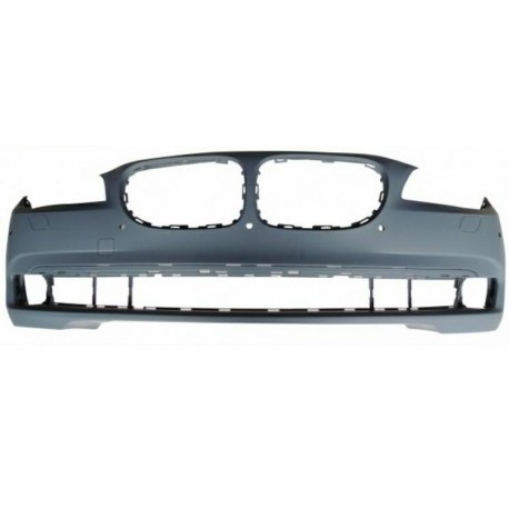 Paraurti anteriore verniciabile con fori lavafari sensori e telecamera