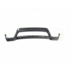 Paraurti anteriore inferiore grigio con fori sensori