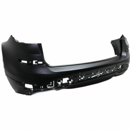 Paraurti posteriore verniciabile con fori park distance control