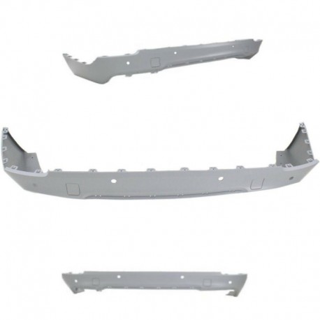 Paraurti posteriore inferiore verniciabile con fori sensori versione M-Tech