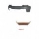 Paraurti posteriore verniciabile con fori park distance control versione M-Tech