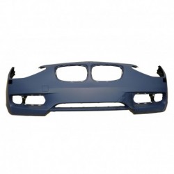 Paraurti anteriore verniciabile con fori lavafari tracce fori park distance control e park assist versione base