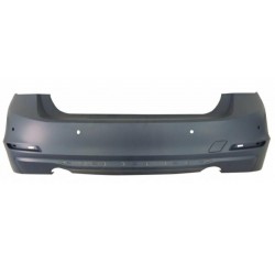 Paraurti posteriore verniciabile con fori sensori 2 fori marmitta versione Modern - Luxury