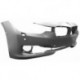 Paraurti anteriore verniciabile con 6 fori sensori e lavafari