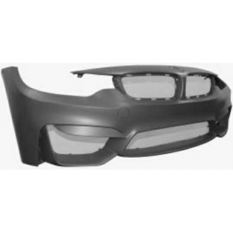 Paraurti anteriore con tracce fori lavafari park distance control e park assist