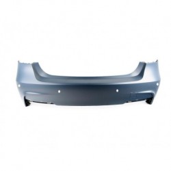 Paraurti posteriore verniciabile con fori park distance control versione M-Tech