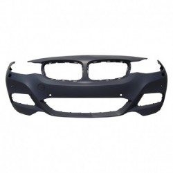 Paraurti anteriore verniciabile con fori lavafari e park distance control versione M-Tech