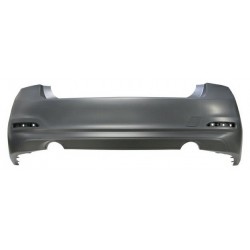 Paraurti posteriore verniciabile con 2 fori marmitta versione Basis