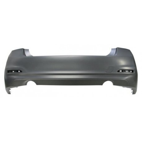 Paraurti posteriore verniciabile con 2 fori marmitta versione Basis