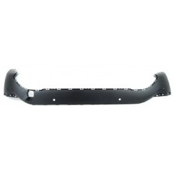 Paraurti posteriore inferiore nero con fori park distance control