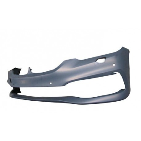 Paraurti anteriore verniciabile con fori lavfari sensori e telecamera