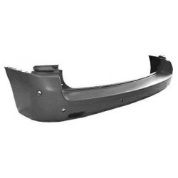 Paraurti posteriore verniciabile con fori park distance control e park assist versione passo corto - passo medio