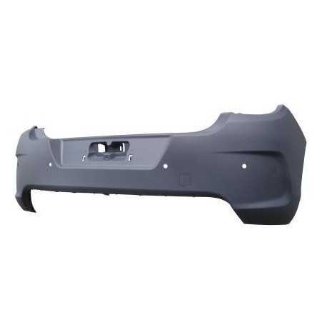 Paraurti posteriore verniciabile con 4 fori sensori