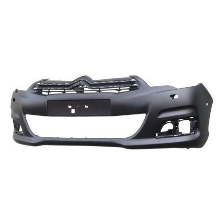 Paraurti anteriore verniciabile con fori lavafari e sensori